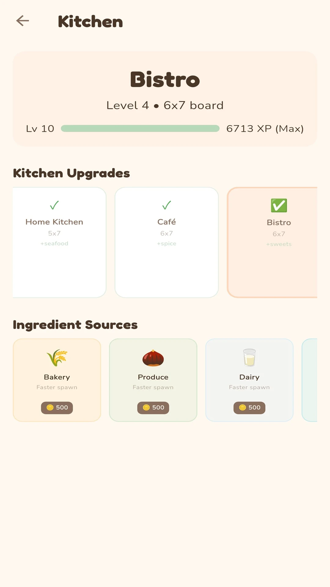 Simmer: Cozy Merge Kitchen screenshot